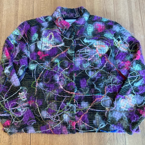 Chico's Masterly Embroidered Jacket - Picture 12 of 13